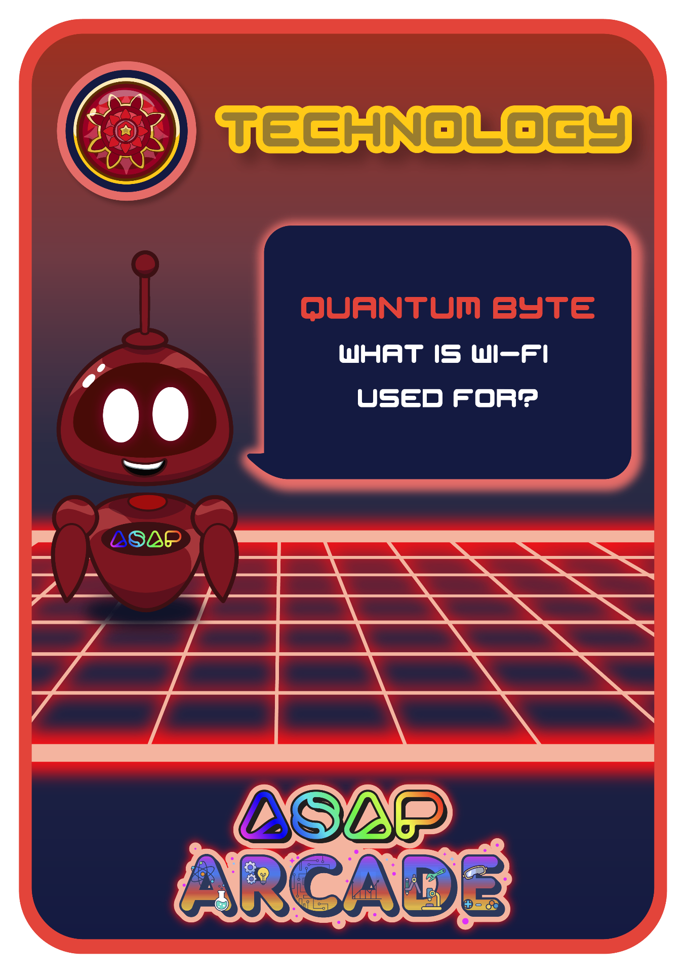 Technology Quantum Byte card